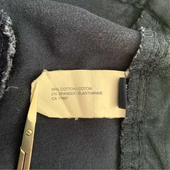 Gap Military Blue Vintage Rolled Khakis - Picture 9 of 10